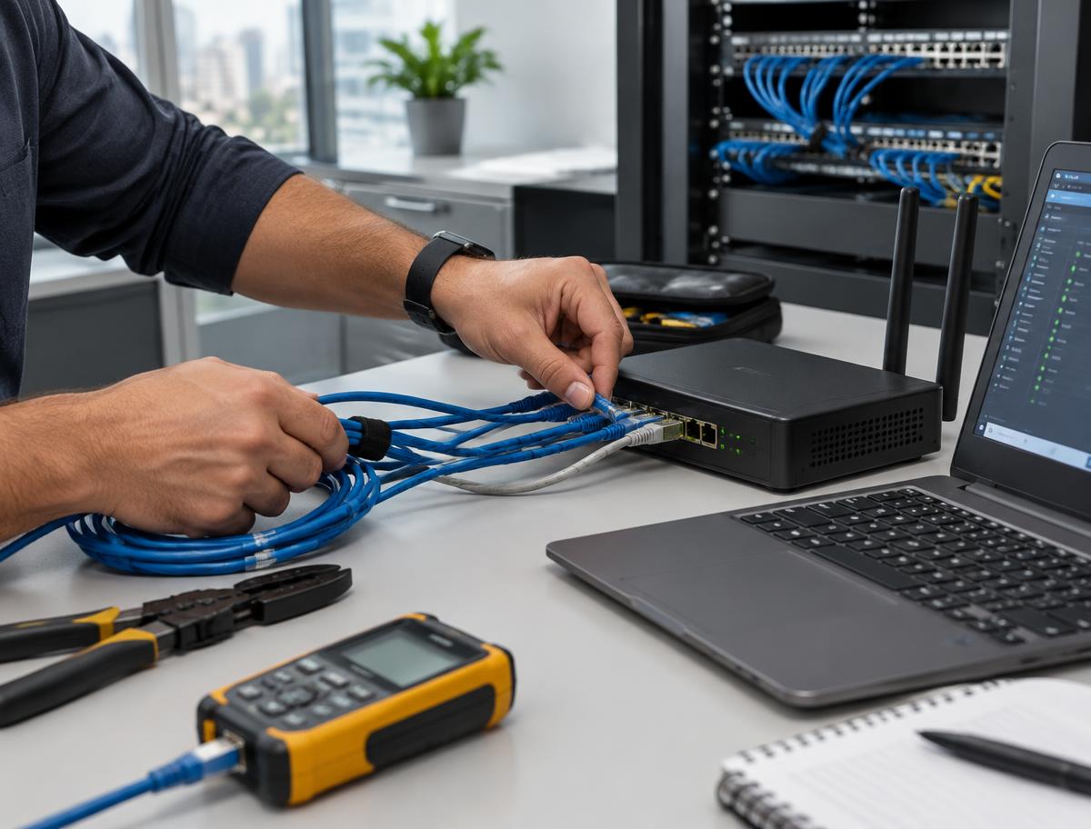 Suporte técnico em equipamentos de rede
